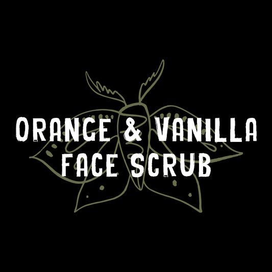Orange & Vanilla Exfoliating Face Scrub